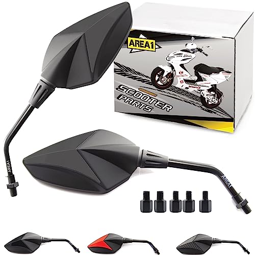 Juego De Espejos Retrovisores Compatible Con Sym (Sanyang) Jet, Jet 14 (50, 125i) Jet4 Basix DD (V23