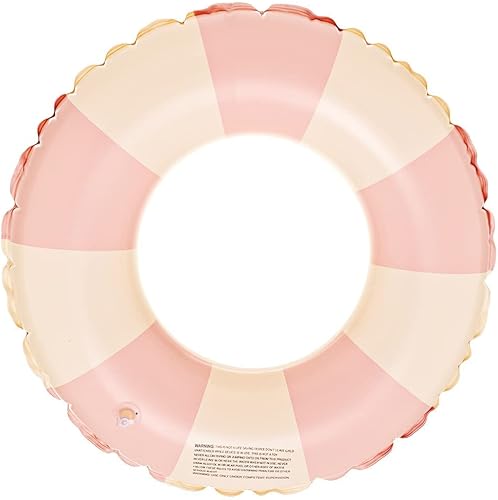 Anillo de natación grande con asas para niños y adultos, tubos interiores clásicos de 35 pulgadas, flotadores inflables para piscina, flotadores de