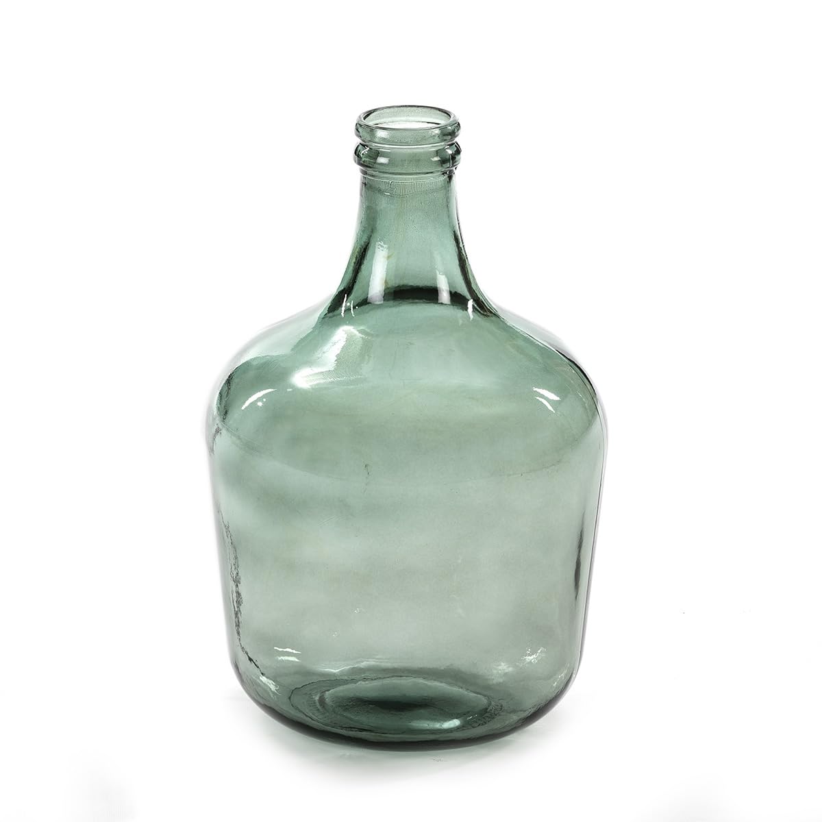JARRON 27X27X42 CRISTAL VERDE