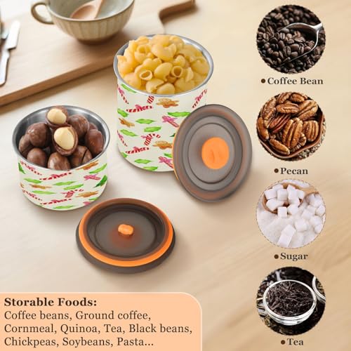 Contenedor hermético de acero inoxidable para café 17oz miniatura 5