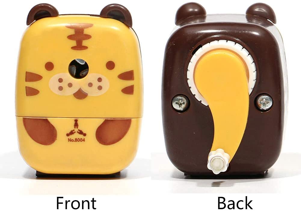 Taille-crayon Mignon En Métal Avec Poignée, Motif Animal De