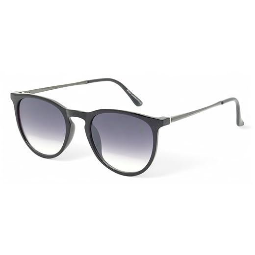 Óculos de Sol Unissex Casual Polo London Club, lentes UV400 em Policarbonato e Metal Stainless Stell - Kit contém Case Couro ECO