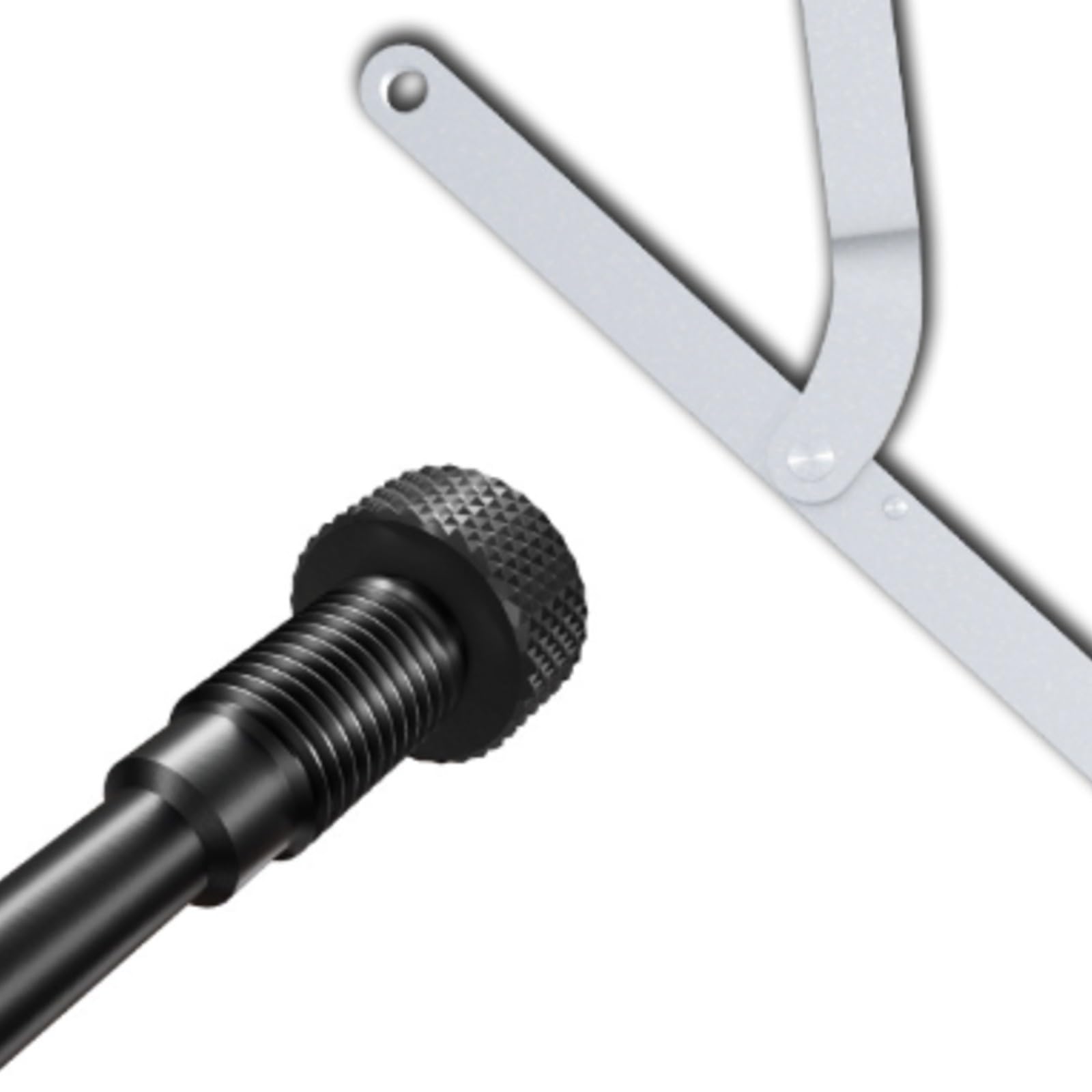 Amagogo 11 Pezzi Chiave per Frizione con Perni Universale, Chiave per Pulegge con Perni Intercambiabili, Intercambiabile, Garage