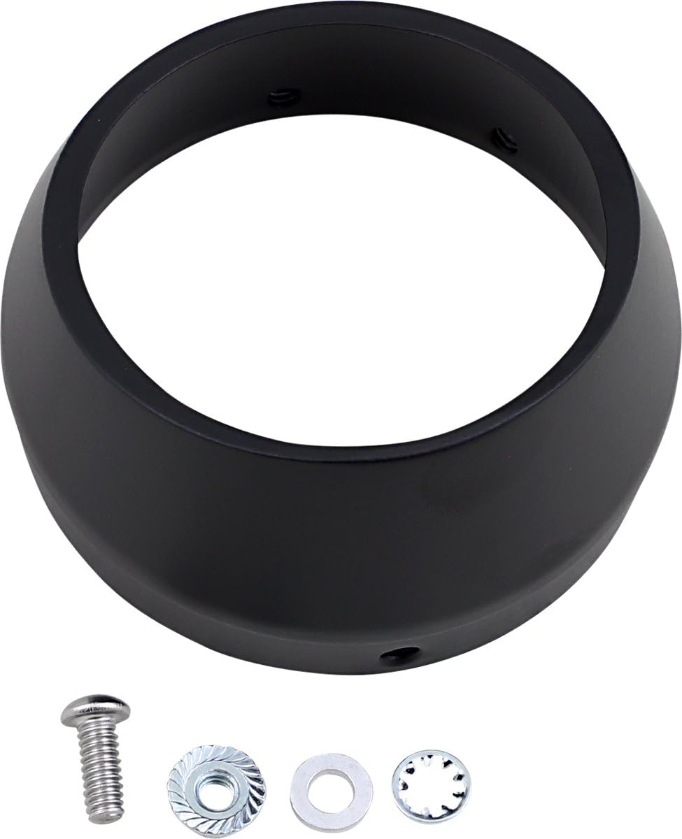 Bassani Xhaust BESM1B End Cap for Black Slash-Cut