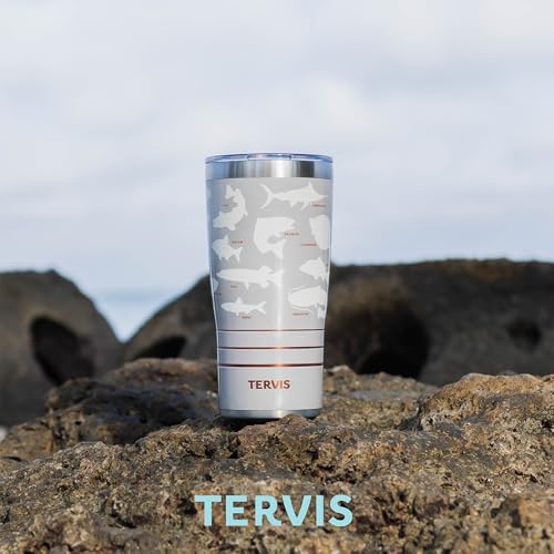 Tervis Traveler NHL - MVP Made in USA Double Walled Insulated Tumbler Travel Cup Keeps Drinks Cold & Hot, 20OZ,