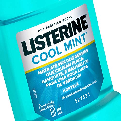 Antisséptico Bucal Listerine Cool Mint 60ml