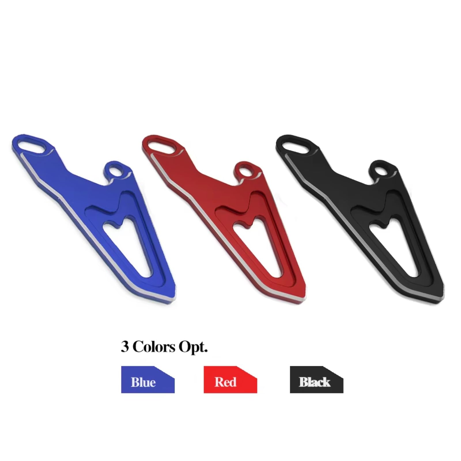 Motocicletta del motore della copertura pignone per KX125 per KX250 Coperchio pignone moto | Protegge efficacemente la catena da sabbia, sassi, pioggia e detriti.(Blue)