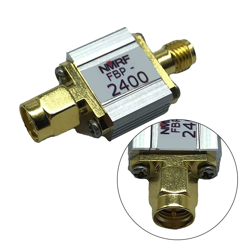 2,4 GHz Bandpassfilter, interner Gesichts-Bandpass-Filter, 2,4 GHz, 2450 MHz, RF Koaxial-Bandpass-Filter/SMA für WLAN-Bluetooth-Signal