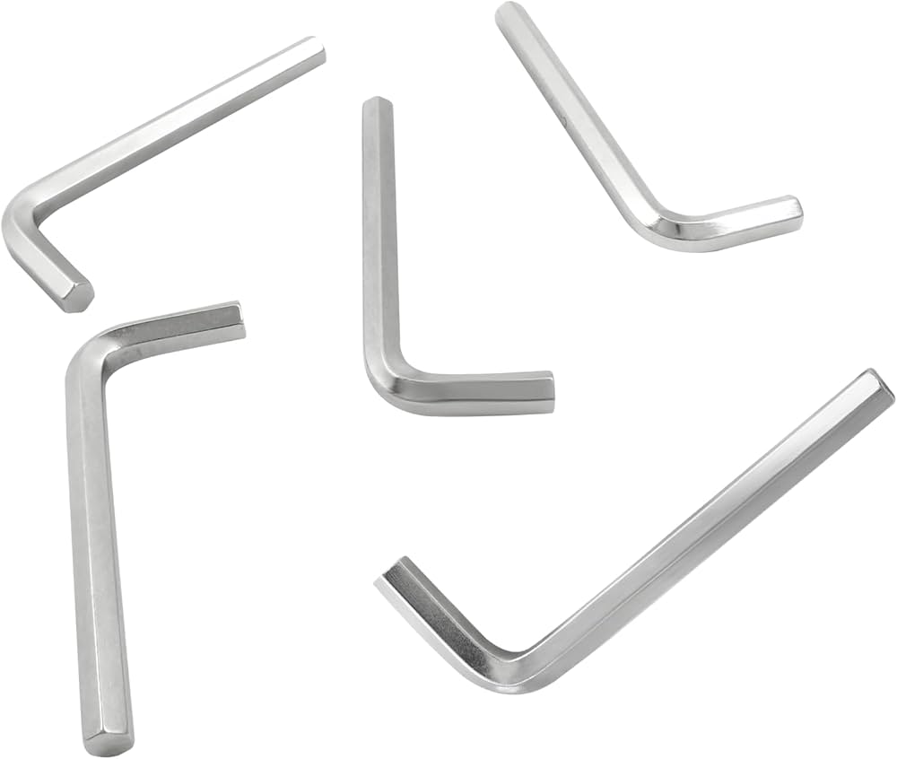 Amazon | Luomorgo 8mm 六角レンチセット L字型六角棒 高耐久スチール