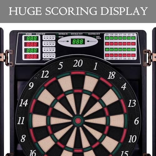 image for WIN.MAX Electronic Dart Board LED Electric Digital Dart Boards for Adu