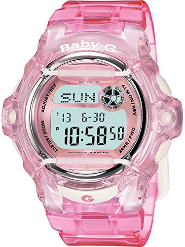 Casio Women's Digital Watch with Resin Strap BG-169R-4ER