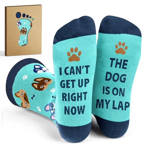 Dog Mom Mothers Day Gifts Dog Stocking Stuffers Socks - Gifts For Mom & Pet Lovers Dog Mom Gift for Women Best Gifts for Moms Christmas Women Socks Idea Presents