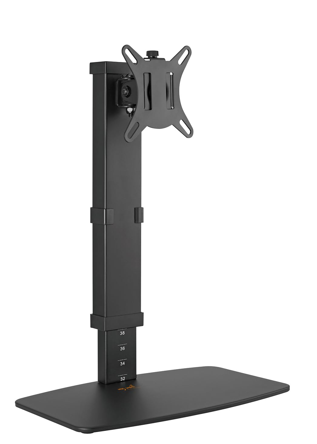myWall HL 55 L stojak na monitory 17-32 cale (43-81 cm), do 8 kg, regulacja wysokości na 10 poziomach, wychylny, VESA: 75/100, czarny