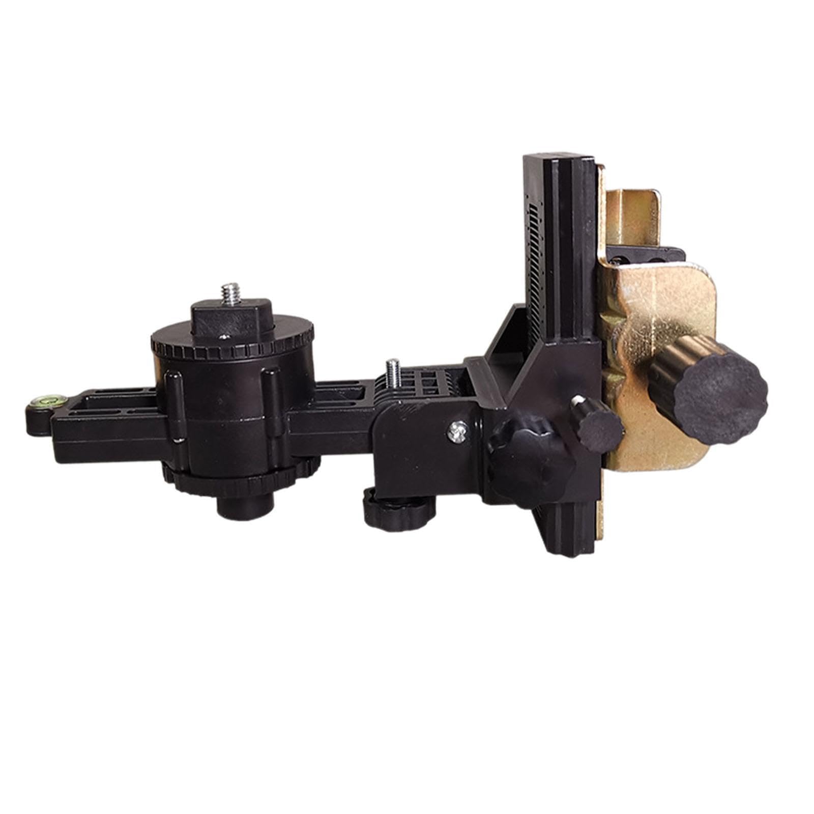 AUYXSSZ Adjustable Pan Tilt Level Rod Automatic Leveling Bracket Durable Construction Ensures Long Lasting Performance in Diverse Environments Lifting Support, Type 2