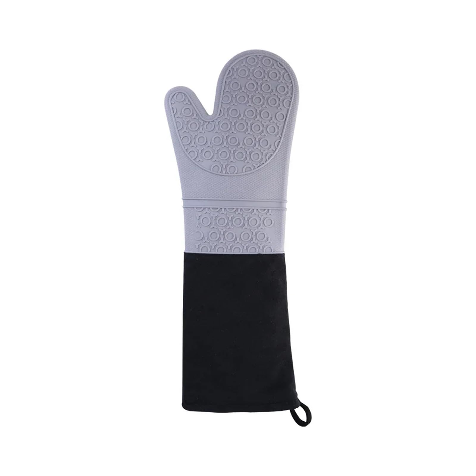 Extended Silicone Oven Mitts For Baking(1Pcs Grey)