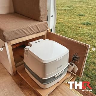 Thetford Porta Potty, Portable Toilet, Camping/Caravans/Motorhomes, Lightweight and Easy to Clean, 38.3 x 41.3 x 42.7 cm