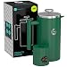 Large French Press Coffee Maker – Vacuum Insulated Stainless Steel - Green, 34 ounce