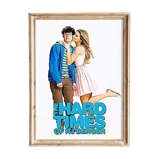 FANART369 The Hard Times of RJ Berger #2 affisch A2 storlek fanart filmaffisch väggkonst tryck dekor 42 x 59,4 cm kantlös
