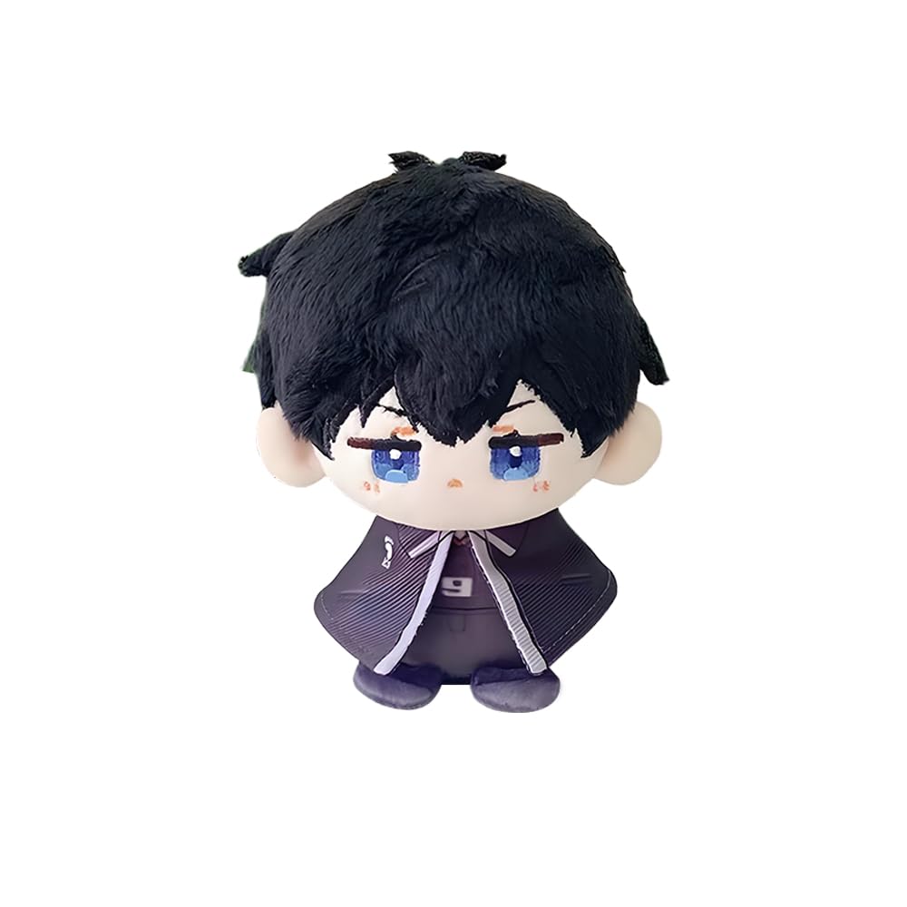 Zhongkaihua 12CM Tobio Kageyama Plush Pendant Pillow Tobio Kageyama Anime Pillow Cushion Stuffed PP Cotton Car Bag Home Keychain Decoration Pendant For Fans