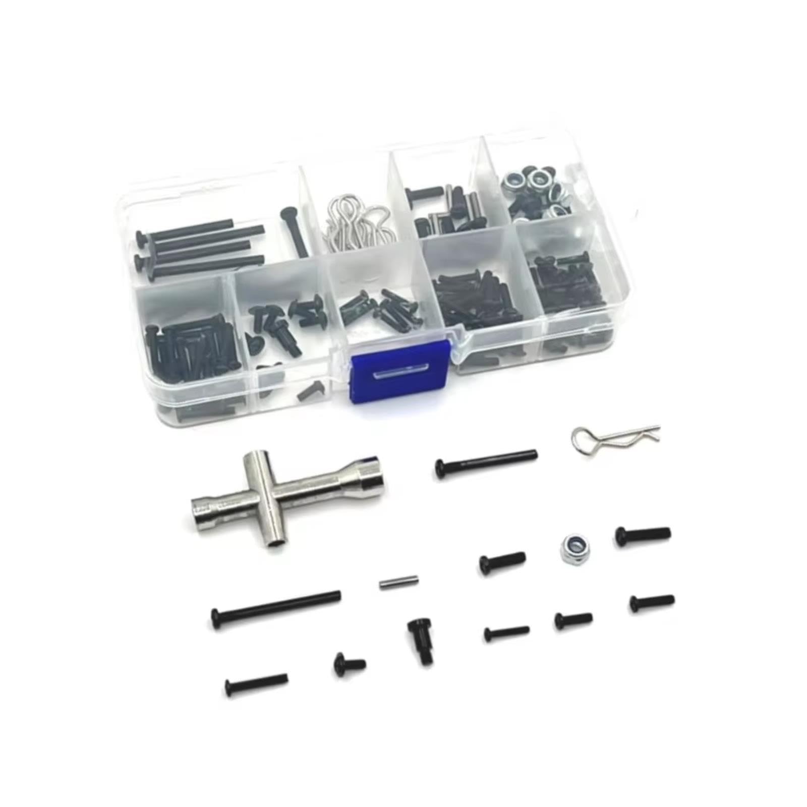 Kit Tornillos para SCY 16101-16106 16201 para JJRC Q130A Q130B Q141 1/16