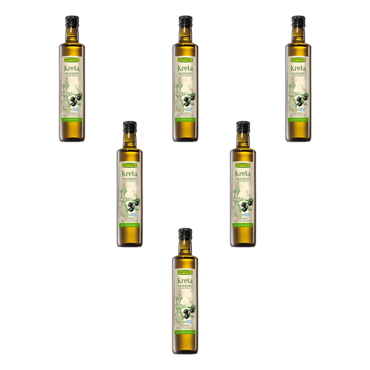 Rapunzel - Olivenöl Kreta nativ extra - 500 ml - 6er Pack