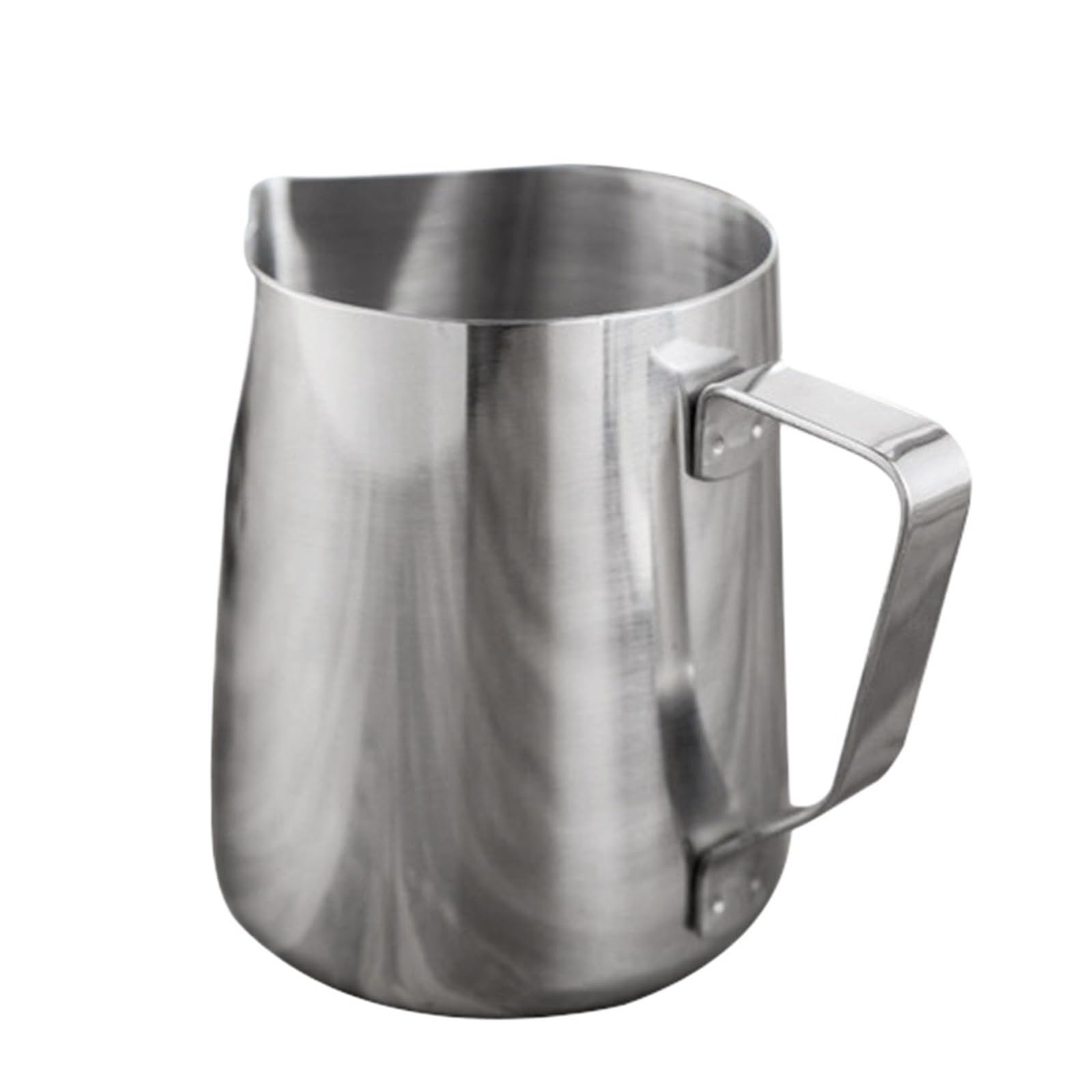 Jarra for espumar leche de acero inoxidable, 2 uds., jarra for verter, taza espuma for, for, termo artística Para Espumar(350ml)