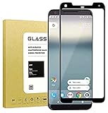 For Google Pixel 2 XL Tempered Glass Screen Protector, Echool 9H Hardness Bubble-Free Glass Screen Protector for Google Pixel 2 XL