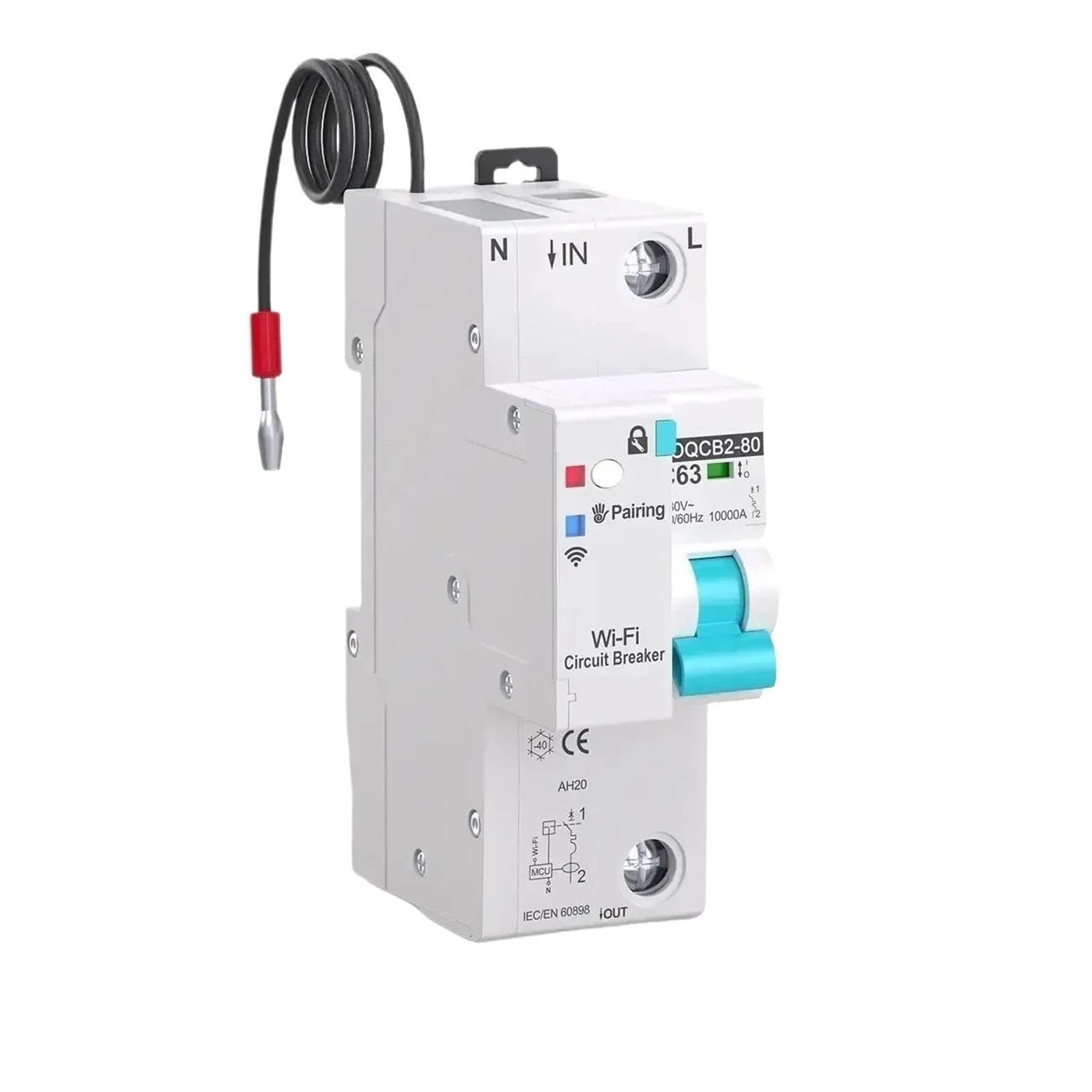 Disyuntor inteligente MCB Switch AC230V 1P