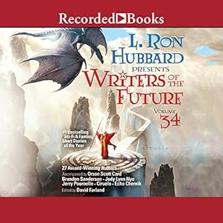 L. Ron Hubbard Presents: Writers of the Future, Volume 34 Audiolibro Por Brandon Sanderson, Jody Lynn Nye, Ciruelo, Erik Bund