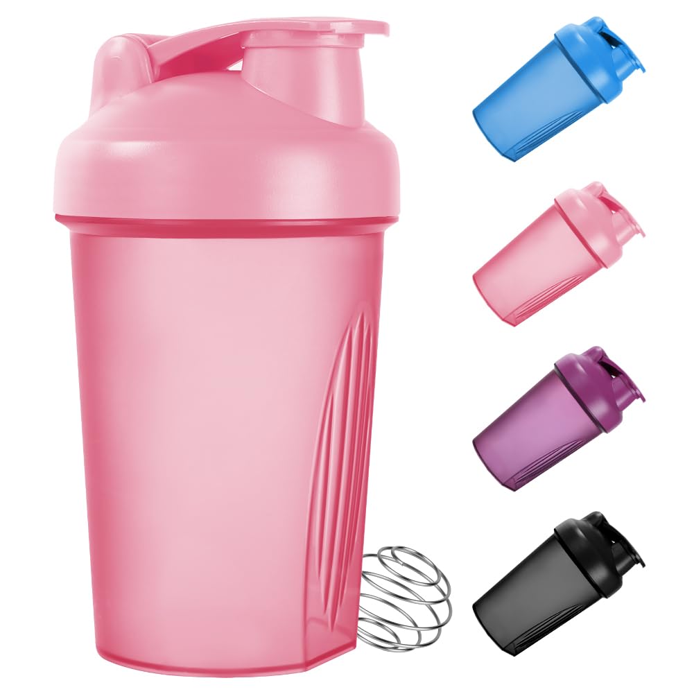 Fefod Protein Shaker, Eiweiß Shaker, proteinshaker mit Messskala - BPA Frei, auslaufsicher, Langlebiger, Shaker für cremige Whey Proteinpulver Shakes, mit Edelstahl-Mischkugel