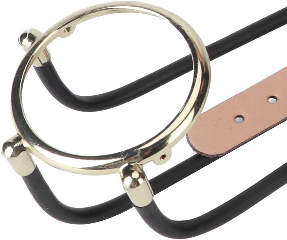 6Pcs Bronze Brass Billiard Table Sphere Falling Prevention Rail Pocket for American Style Pool Snooker, Heavy Duty and Adjustable, Includes Net to Catch Falling Balls, Easy