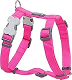 Red Dingo DH-ZZ-HP-SM Classic Dog Harness, Small, Hotpink