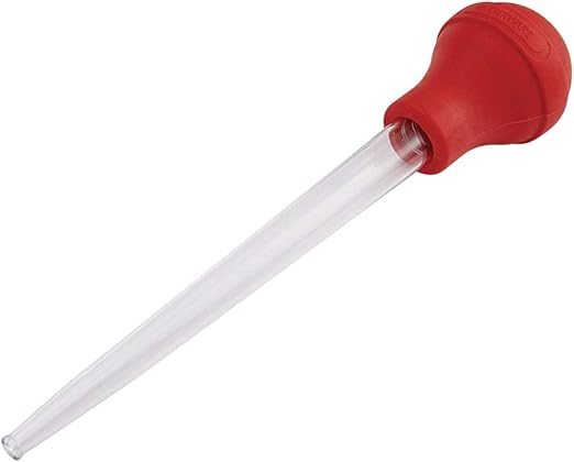 Farberware 11 in. L Black Plastic/Rubber/Silicone Baster