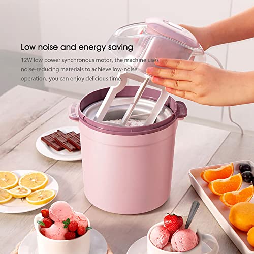 wiedao Eismaschine für zu Hause, 800 ml Softeismaschine mit Rührpaddel zur Herstellung von Fruchtsorbet, Softeis… – Bild 5