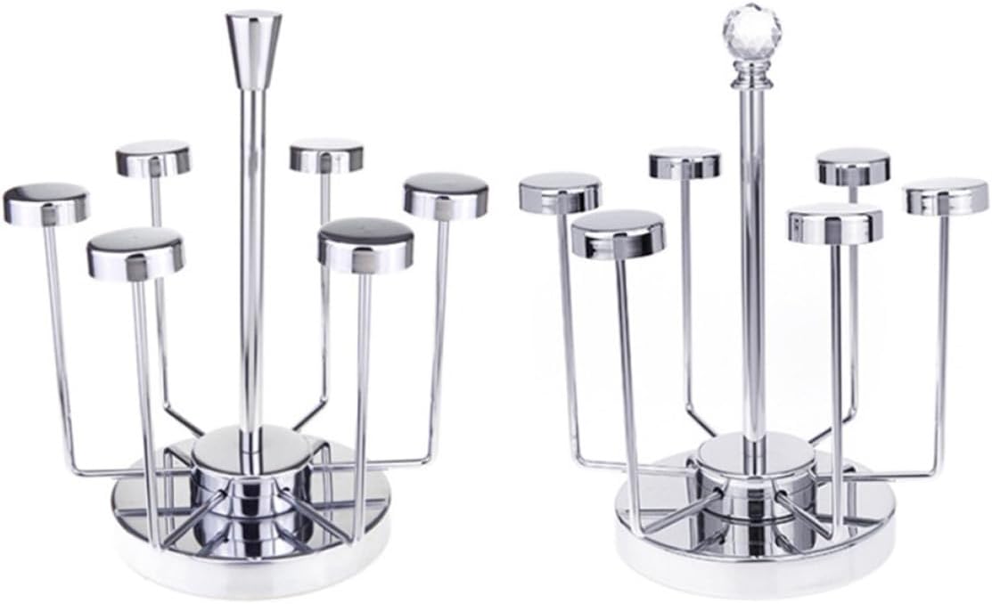 Stainless Steel Wine Glass Holder Drain Rack for Kitchen Storage