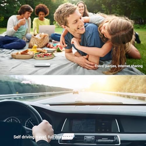 Image of Mobile WiFi Hotspot, Portable 4G LTE Router 150Mbps with Type C Charging for Travel, Phones, Laptops, Smart TVs