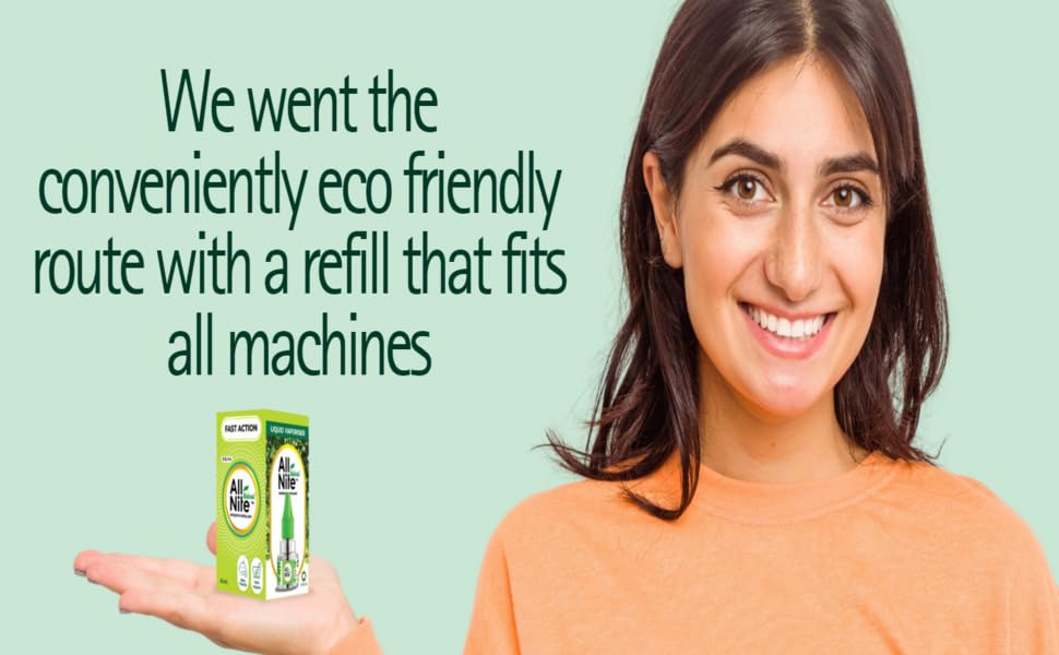 All Nite Natural Liquid Vapouriser Mosquito Repellent 45ml Each, (Pack of 3) 100% Natural Active Ingredients (Safe for Kids and Adults) 3