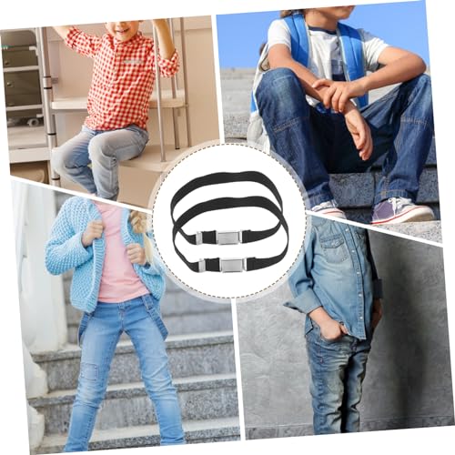 2pcs and Girls Elastic Belt Buckle Waistband for and Girls for School Uniforms and Daily Wear2