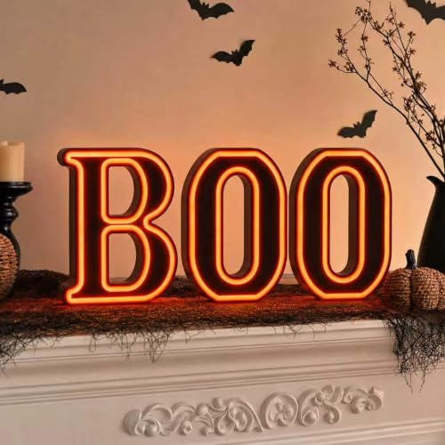 Halloween "Boo" light for a Spooky Dinner 12 Image of Halloween "Boo" light for a Spooky Dinner