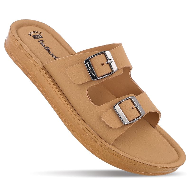 Image of WALKAROO Sandal For Womens|Trendy|Light Weight and Comfortable|Soft Footbed|WL7554 | daily wear footwear