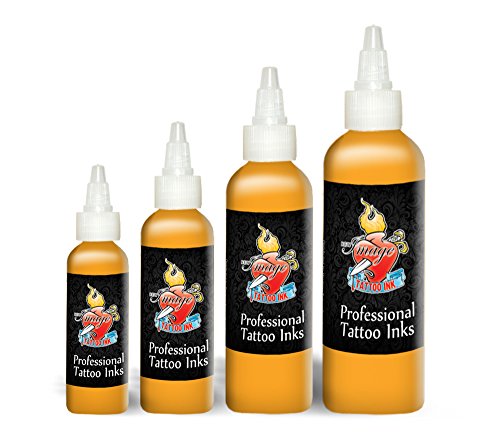 New Image Golden Yellow Professional Tattoo Ink (30ml Bottle)