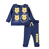 100 % POLYESTER - 240 GSM Disney Jogging Bebe Garçon Winnie L\'ourson - 3 mois