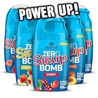 Bodylab24 ZERO Sirup BOMB Mixed Box 1, 5 x 65ml, zuckerfrei und praktisch ohne Kalorien, mit nur 1kcal je 100ml Wasser-Sirup-Mischung, hochkonzentriert, für 8 l Fertiggetränk