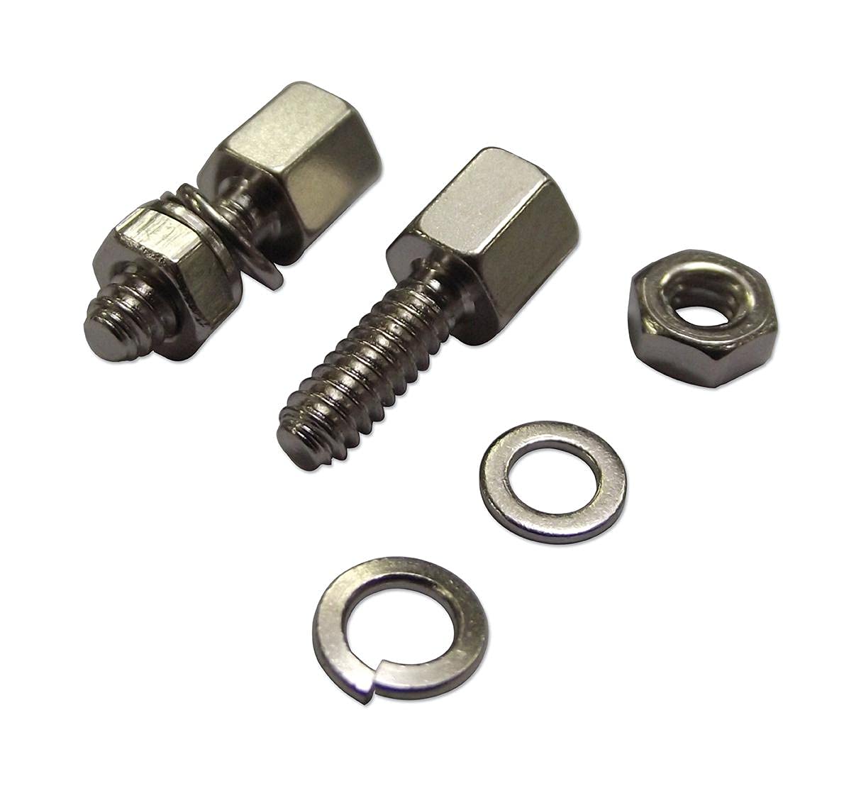 Multicomp Screwlock, 12.7Mm 4-40Unc 1.9Mm Nut | Components D Sub Screwlocks/Slidelocks Connectors, 2 X Qty - Dh-023
