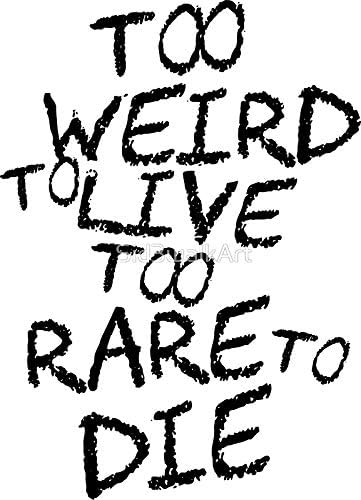 Hunter S. Thompson Quote Cool Weird Funny Strange - Adhesivo gráfico – Auto, pared, laptop, celda, camión, para ventanas, coches, camiones