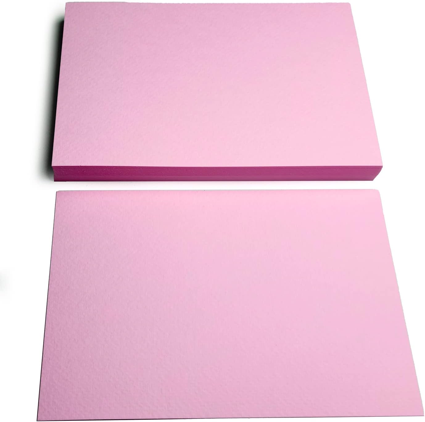 PPAPPAPPIYO Set of 50 4x6 Color Blank index cards 180gsm (pink) - Image 6
