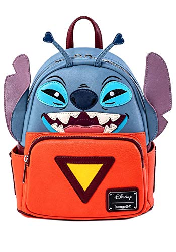 Loungefly Lilo & Stitch 626 Experimente - Stitch Women Mini Backpacks Multicolour, Faux Leather,