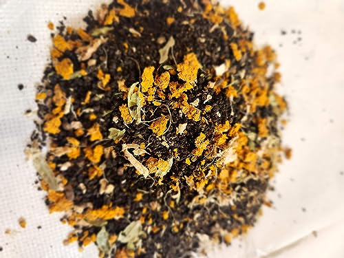 Té orgánico de cúrcuma 113 g hoja suelta miniatura 2