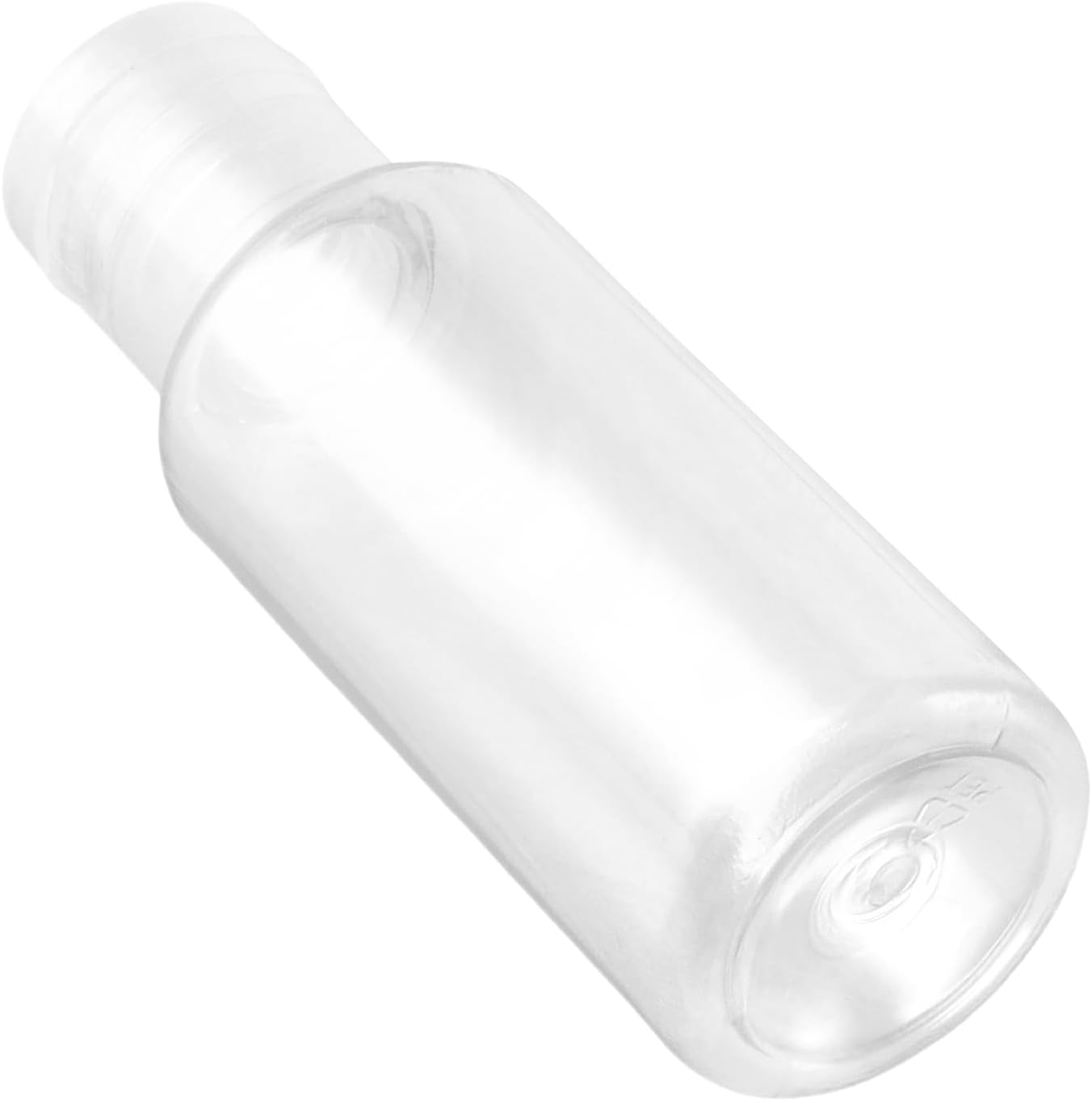 PINGEUI 100 Pack 1oz/30ml Clear Plastic Empty Bottles, Travel Size Bottles with Flip Cap, Refillable Travels Bottles for Travel or Daily Use - Image 5