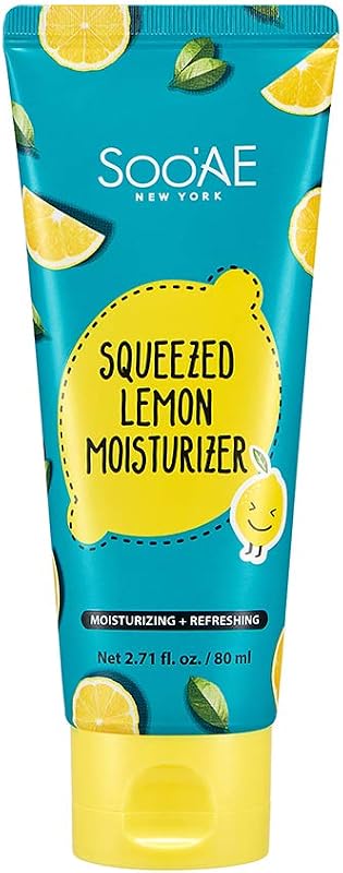 Hidratante facial SOOAE Squeezed Lemon com ácido hialurônico